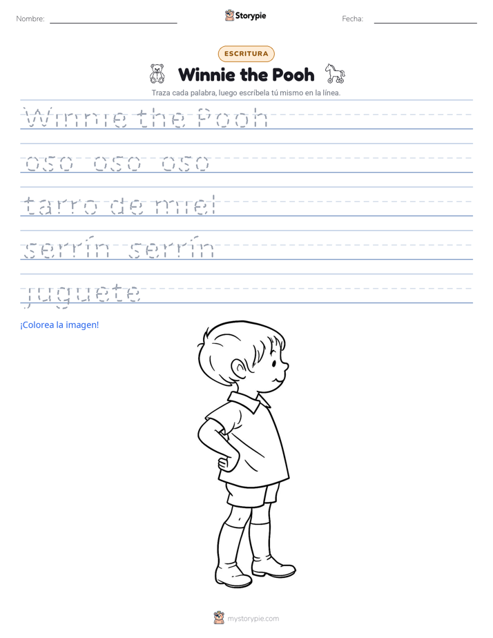 Práctica de Escritura