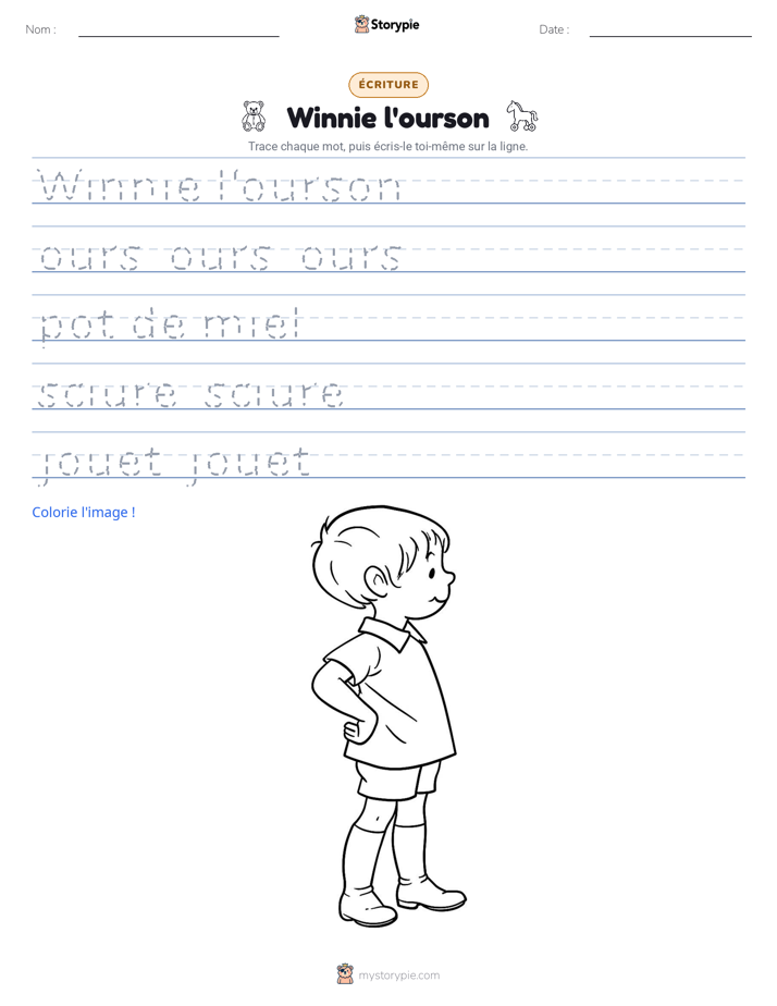 Pratique d'écriture