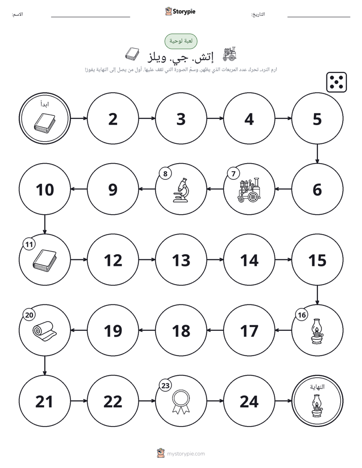 لعبة لف و تحرك