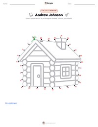 Anteprima della scheda stampabile di Andrew Johnson