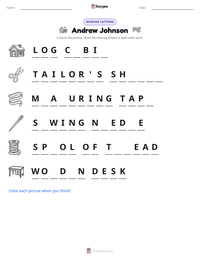 Andrew Johnson printable worksheet preview