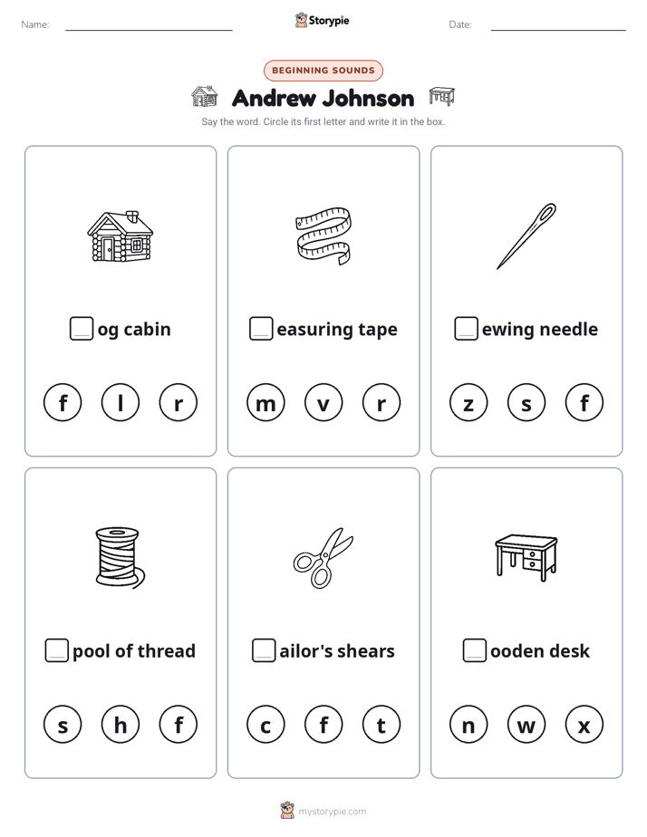 Beginning Sounds