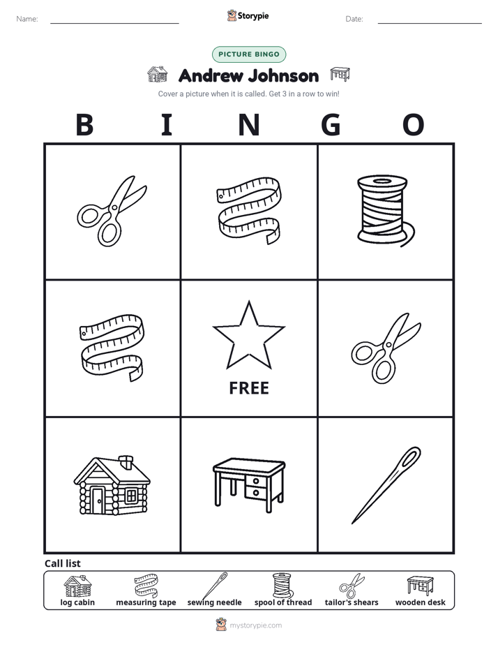 Picture Bingo