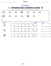Animation (how animation works) printable worksheet preview