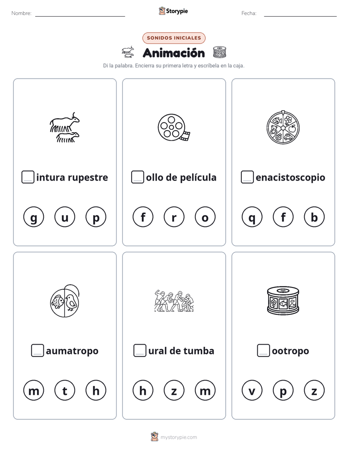 Sonidos Iniciales