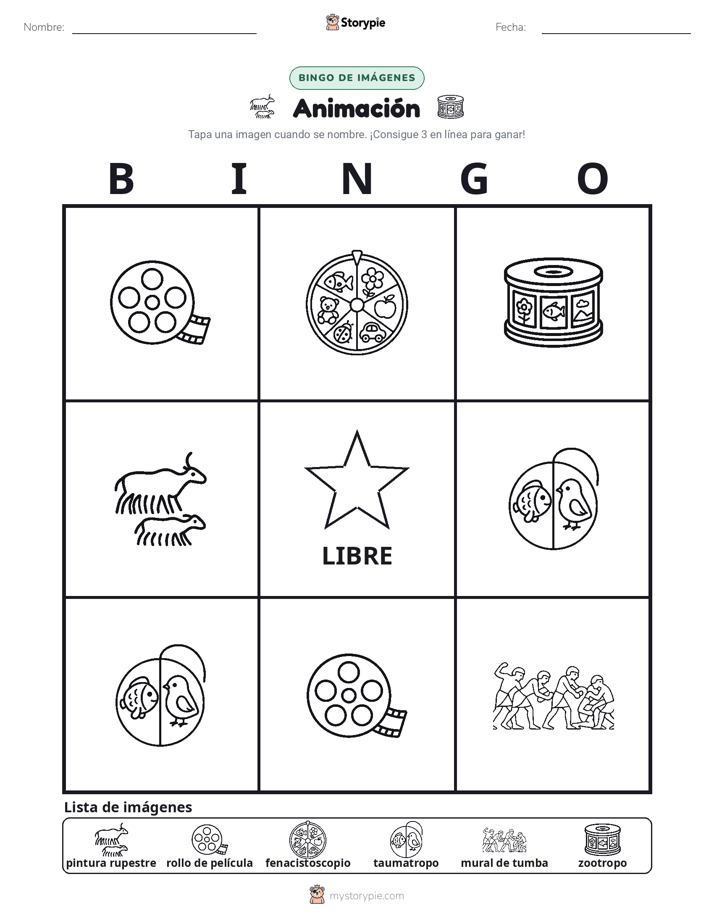 Bingo de Imágenes