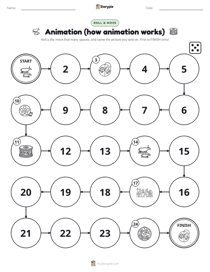 Roll & Move Game