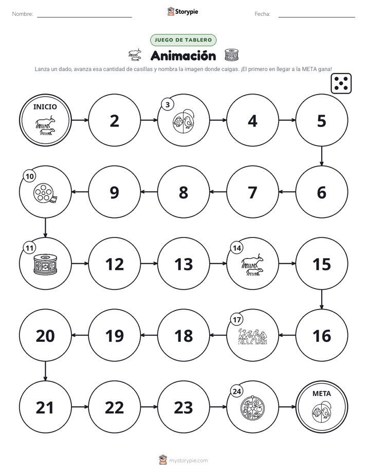 Juego de Rueda y Avanza