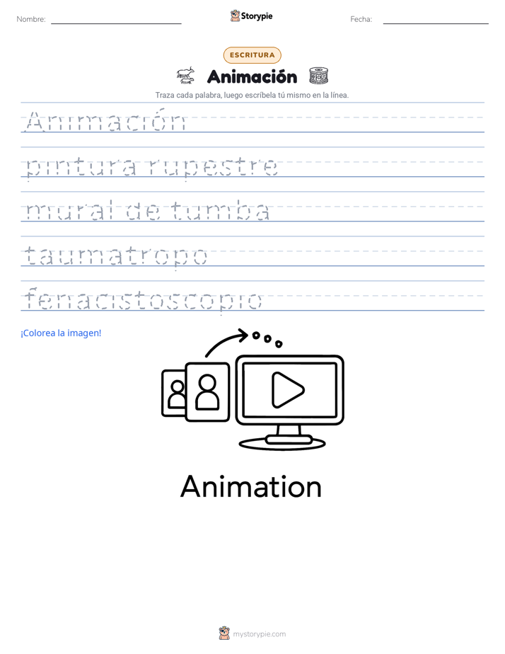 Práctica de Escritura