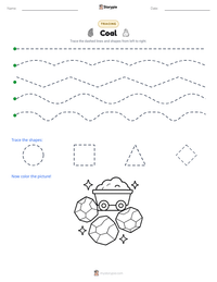 Coal printable worksheet preview