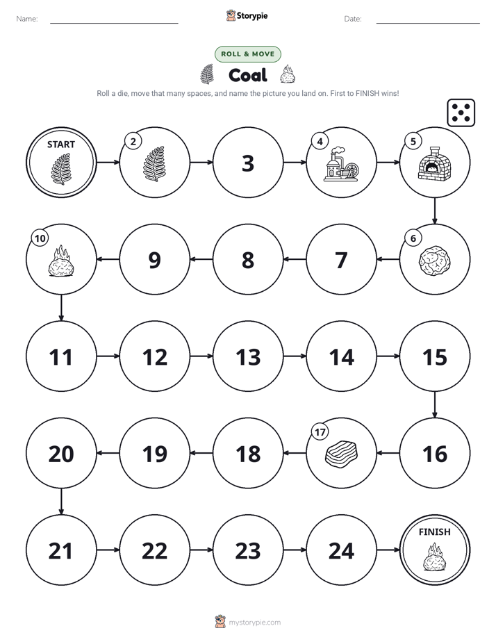 Roll & Move Game