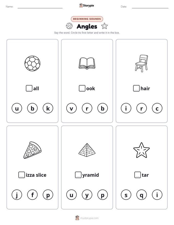 Beginning Sounds