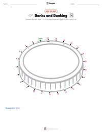 Banks and Banking printable worksheet preview