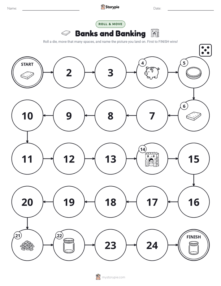 Roll & Move Game