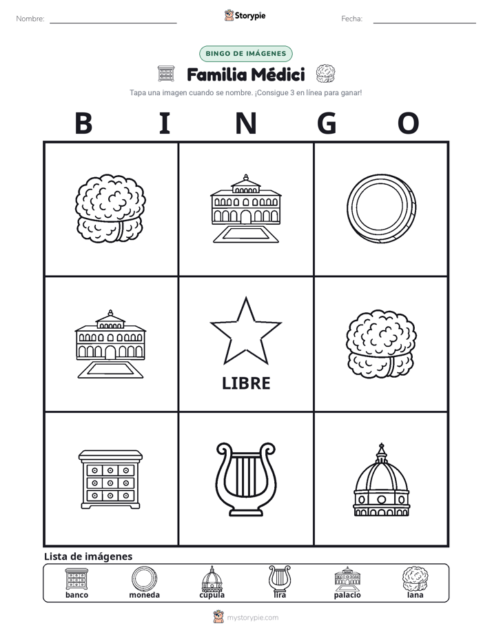 Bingo de Imágenes