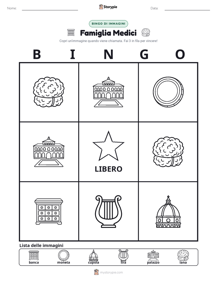 Bingo delle Immagini