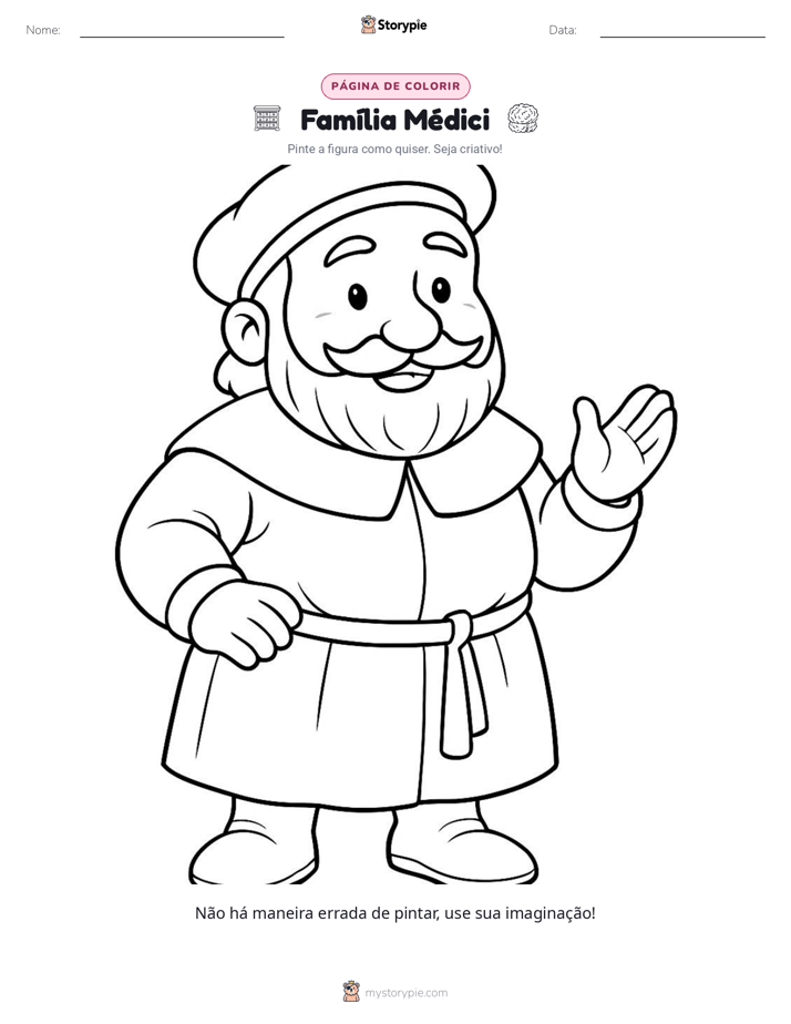 Página para colorir