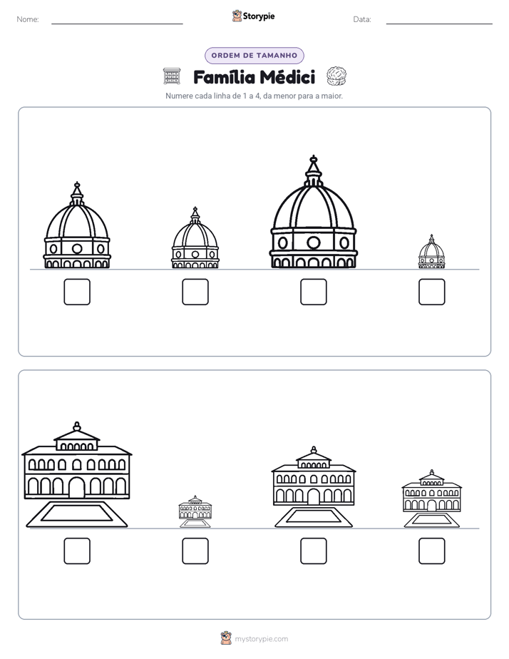 Ordem de Tamanho