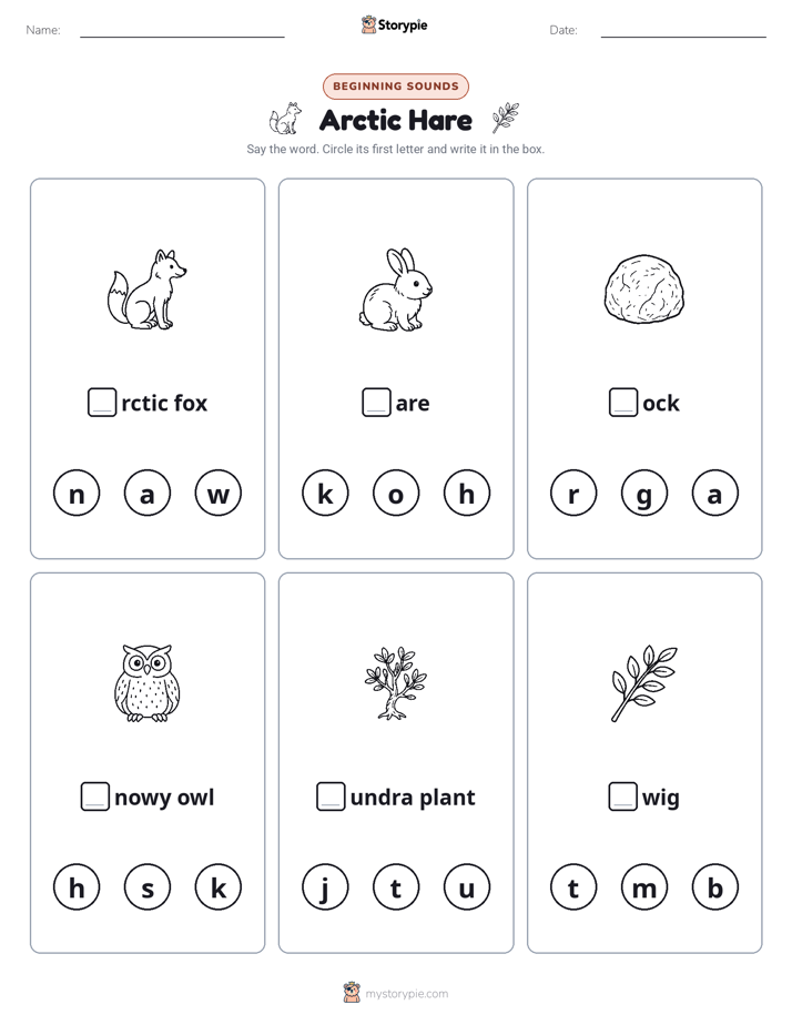 Beginning Sounds