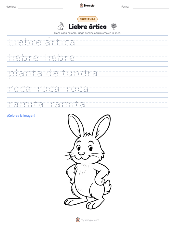 Práctica de Escritura