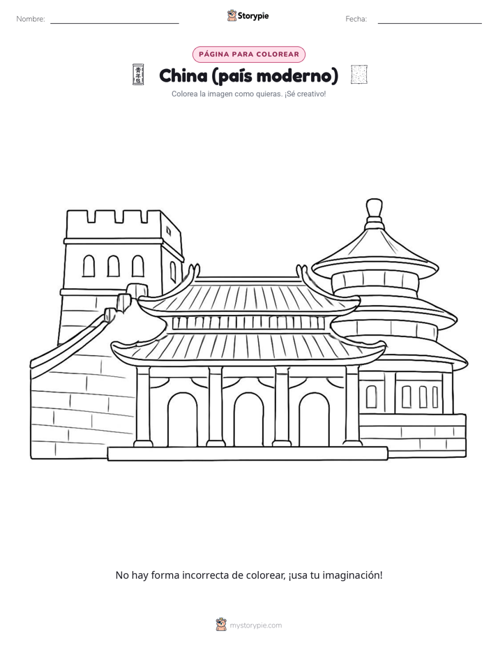 Página para Colorear