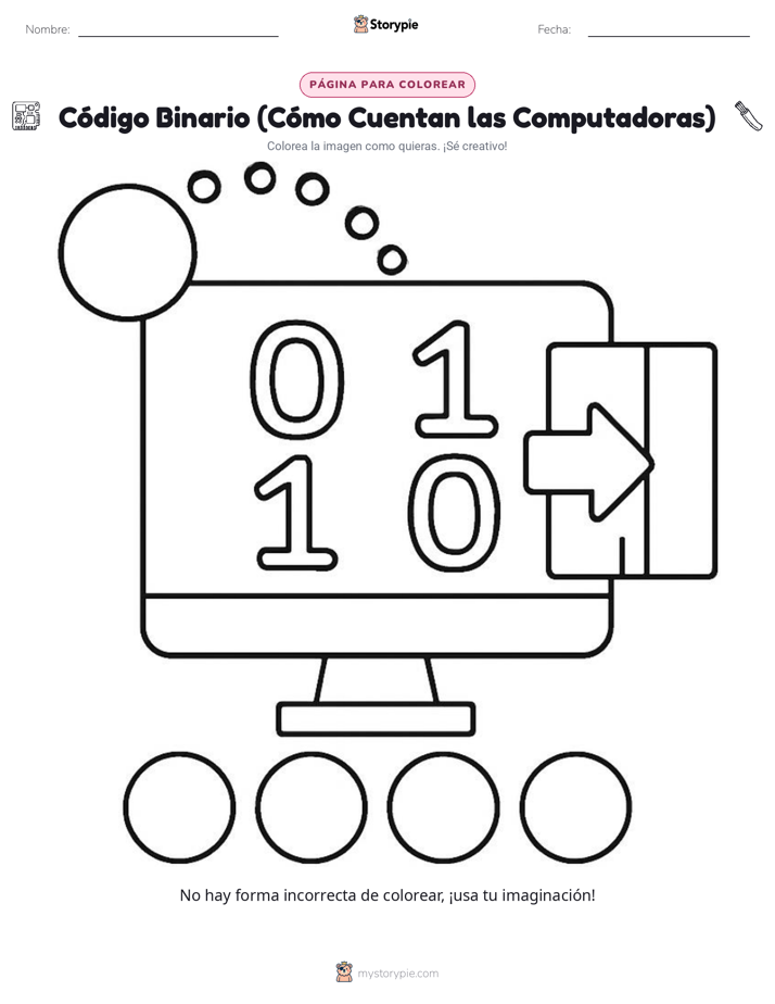 Página para Colorear