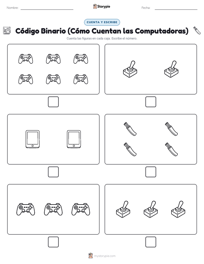 Cuenta y Escribe