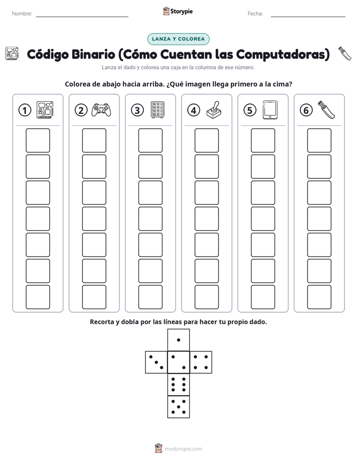 Rueda y Colorea