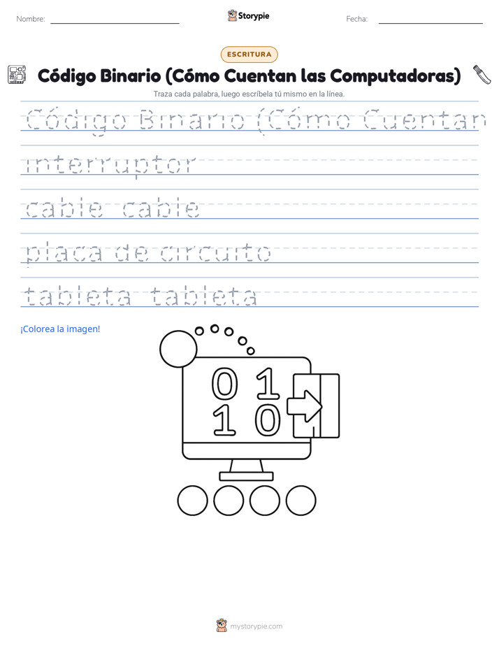 Práctica de Escritura