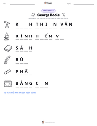 Xem trước tài liệu in sẵn George Boole