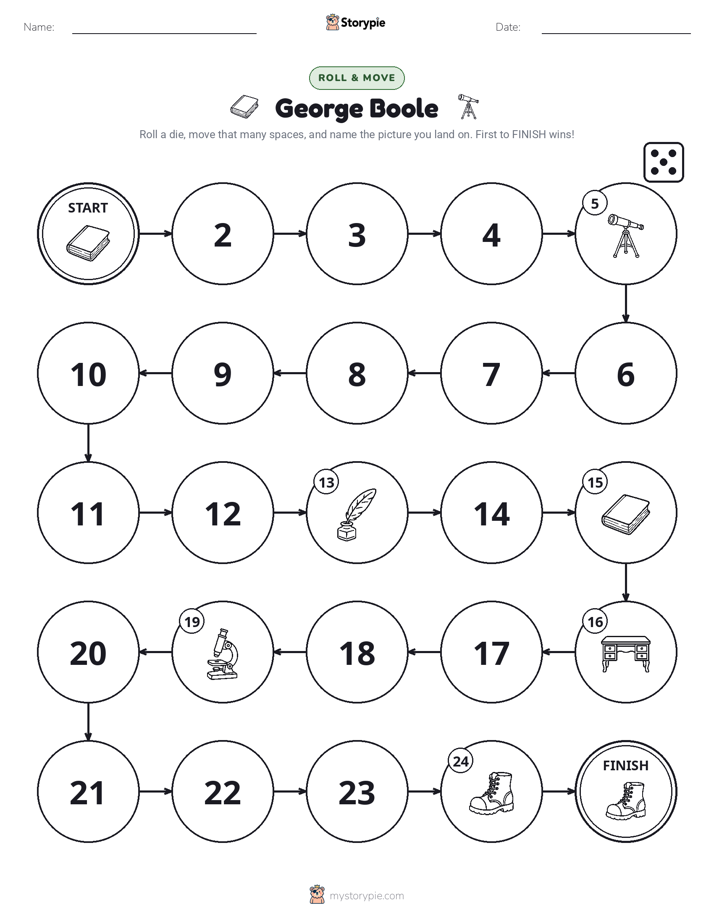 Roll & Move Game