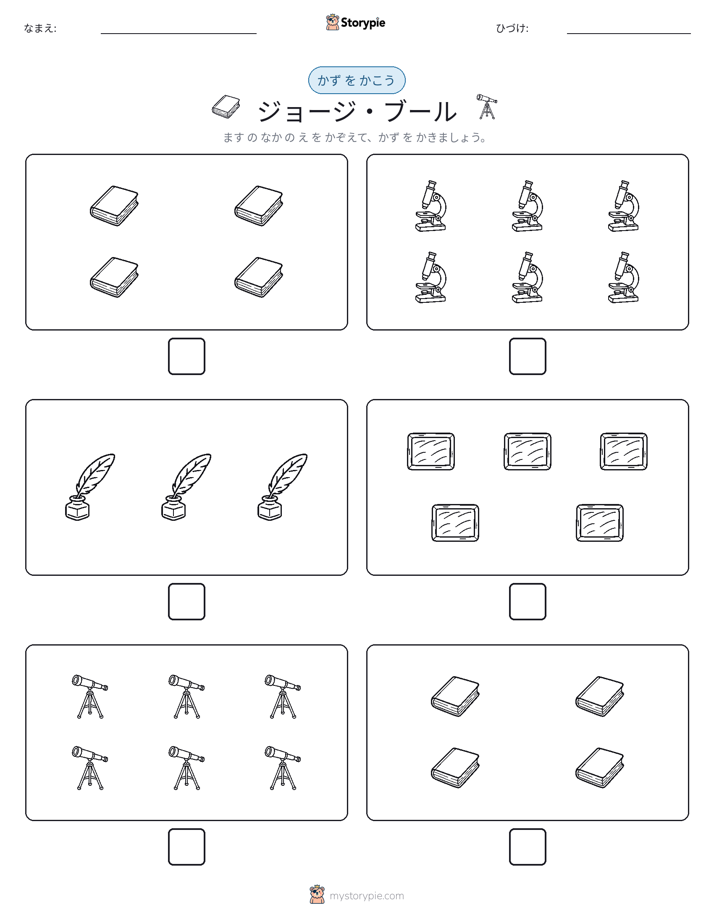 カウント＆ライティング