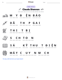 Xem trước tài liệu in sẵn Claude Shannon