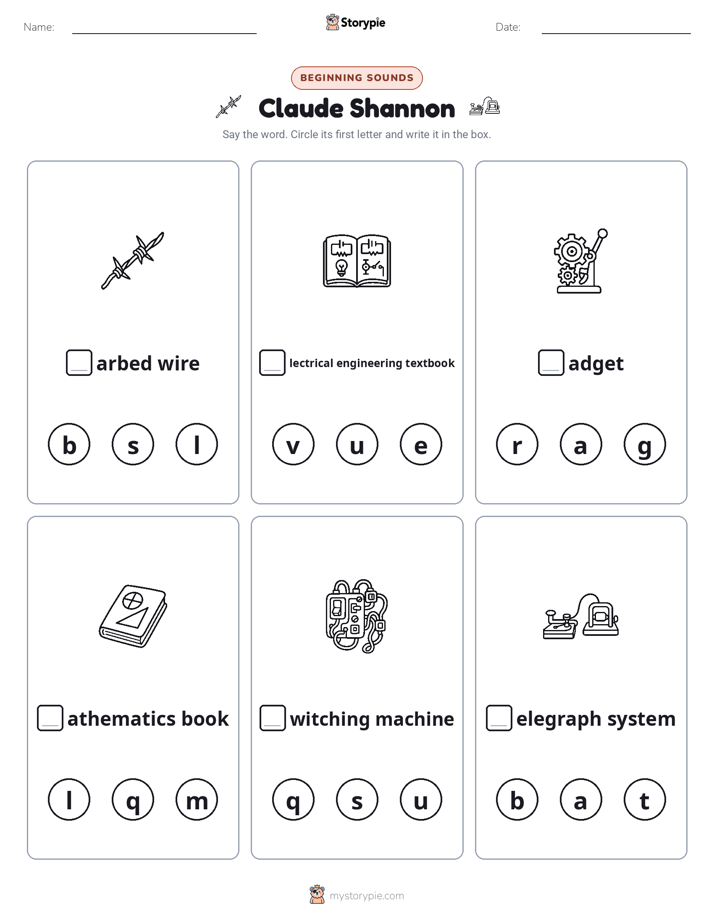 Beginning Sounds