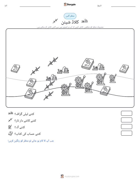 گنتی کا منظر