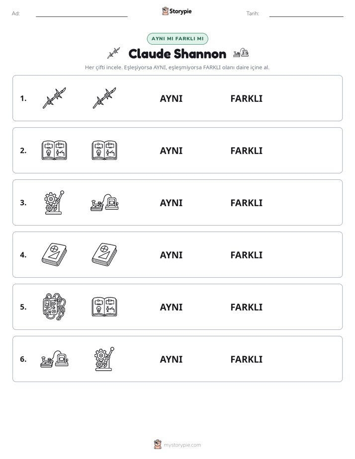 Aynı mı Farklı mı