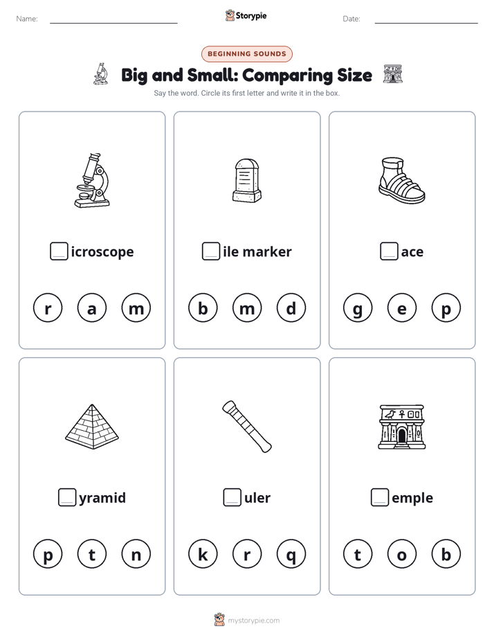 Beginning Sounds