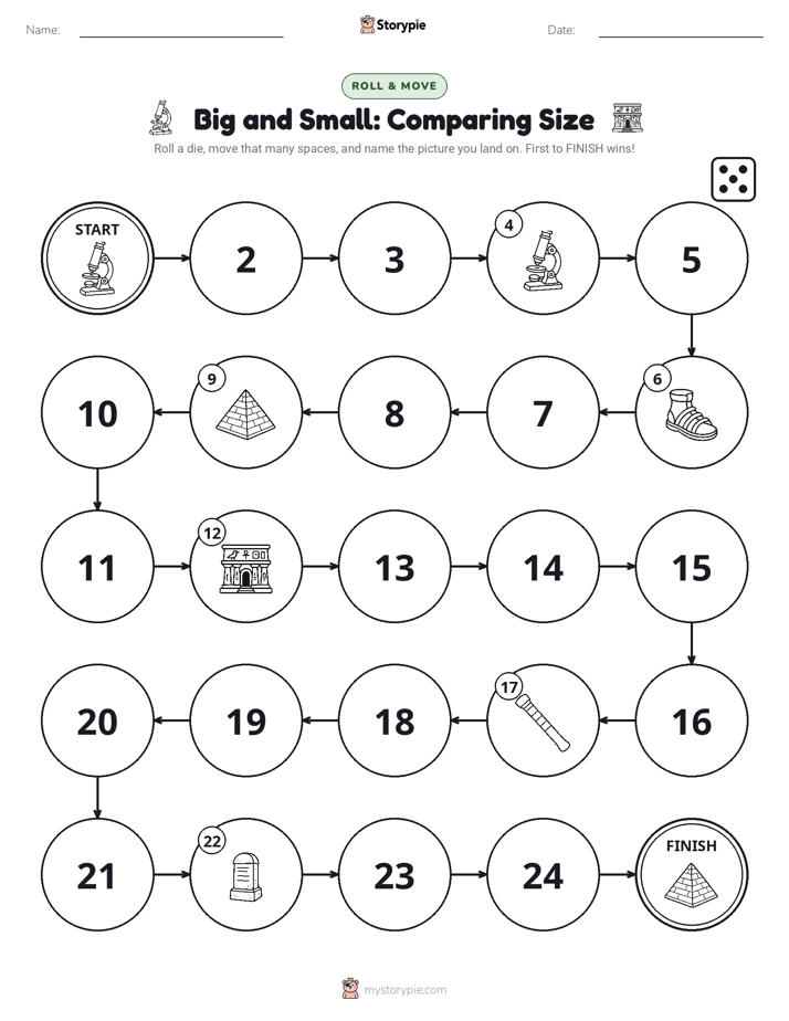Roll & Move Game