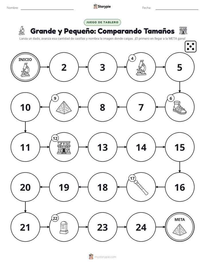 Juego de Rueda y Avanza