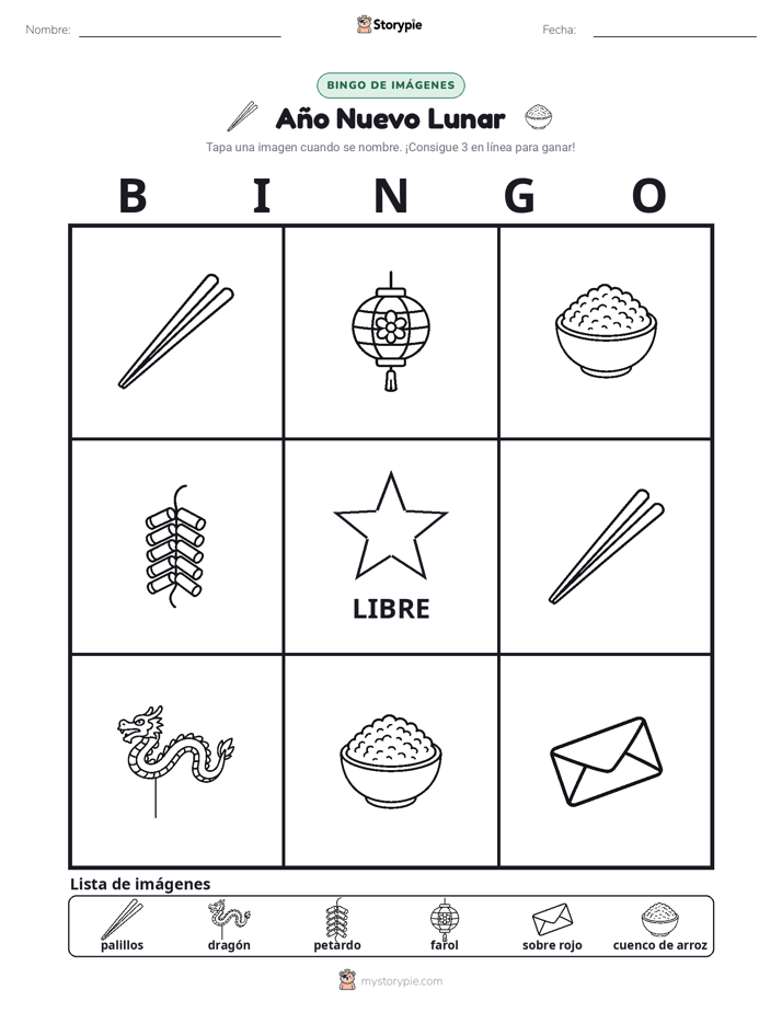 Bingo de Imágenes