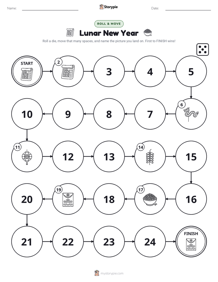 Roll & Move Game