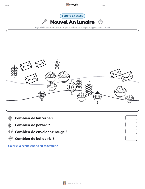 Scène de Comptage