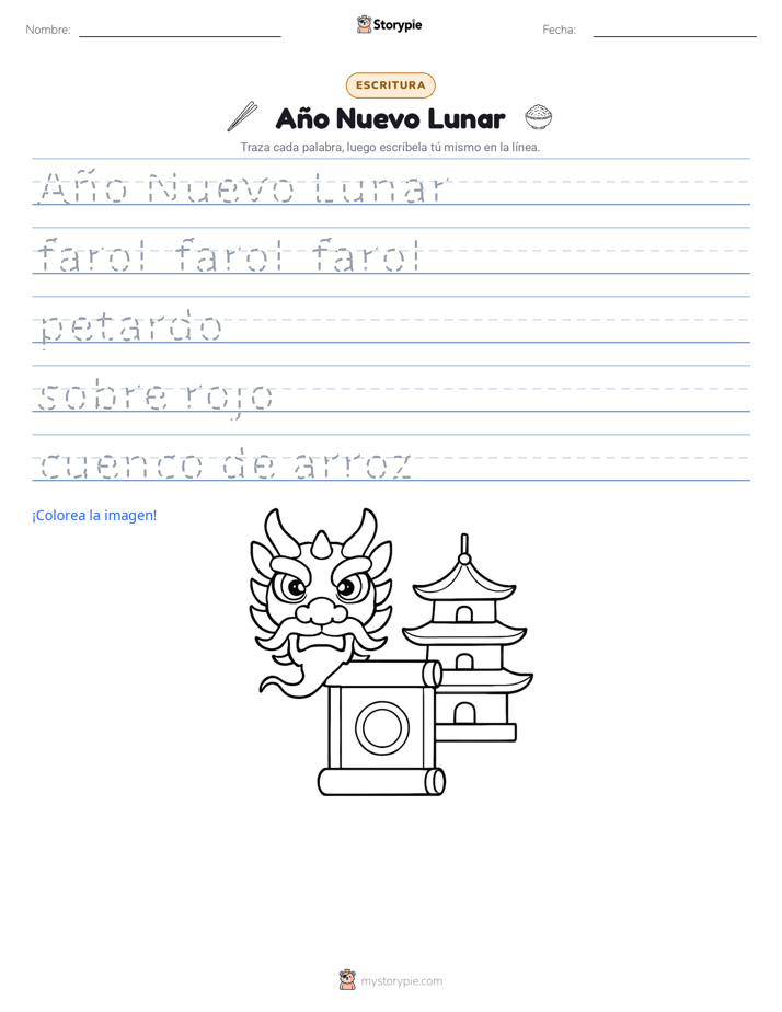 Práctica de Escritura