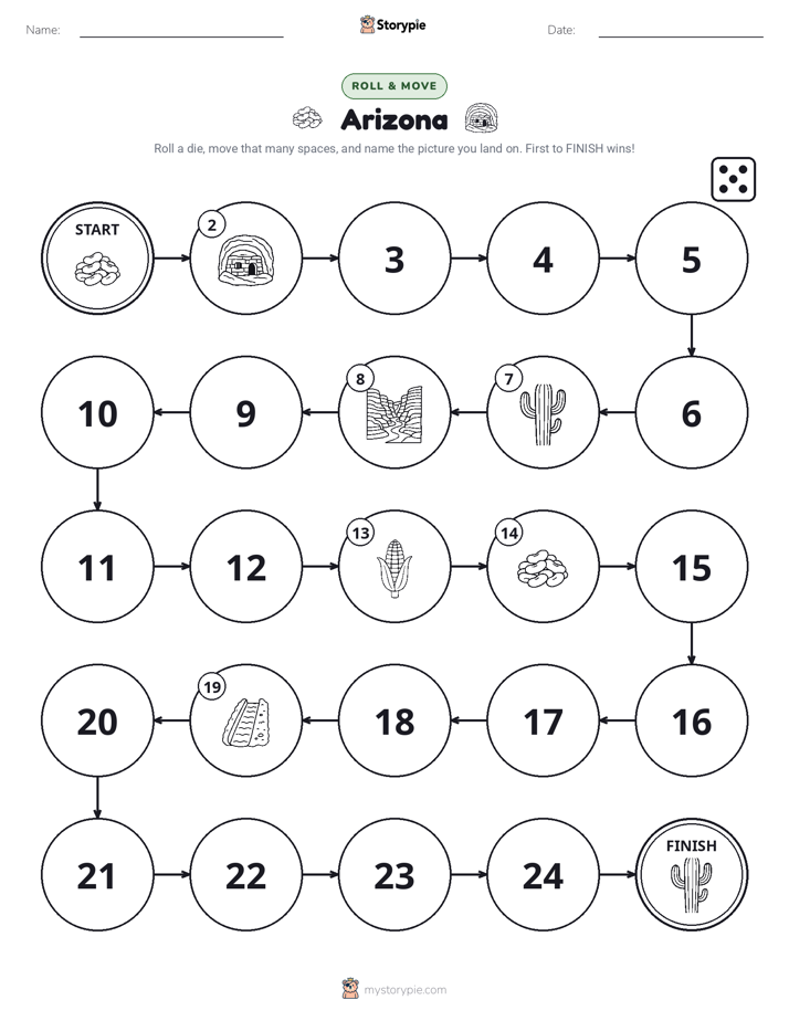 Roll & Move Game