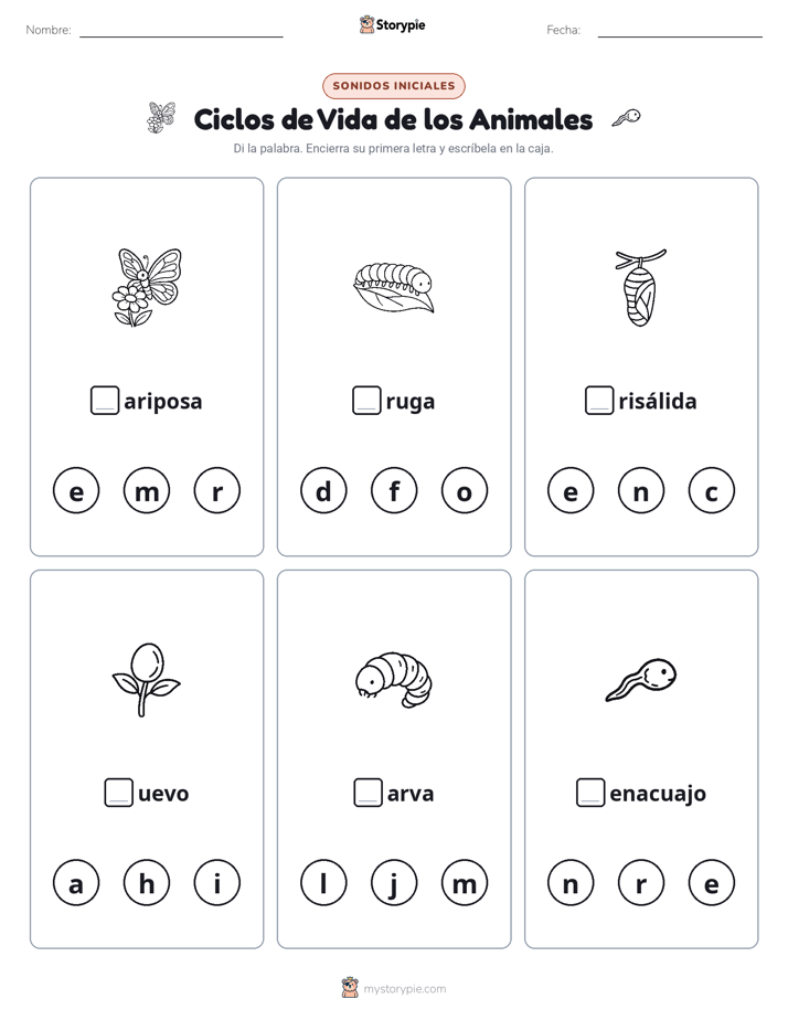 Sonidos Iniciales