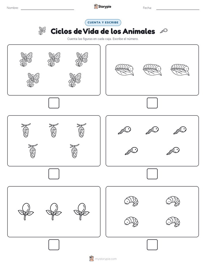 Cuenta y Escribe