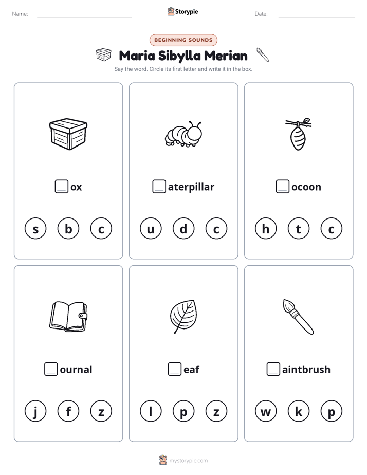 Beginning Sounds