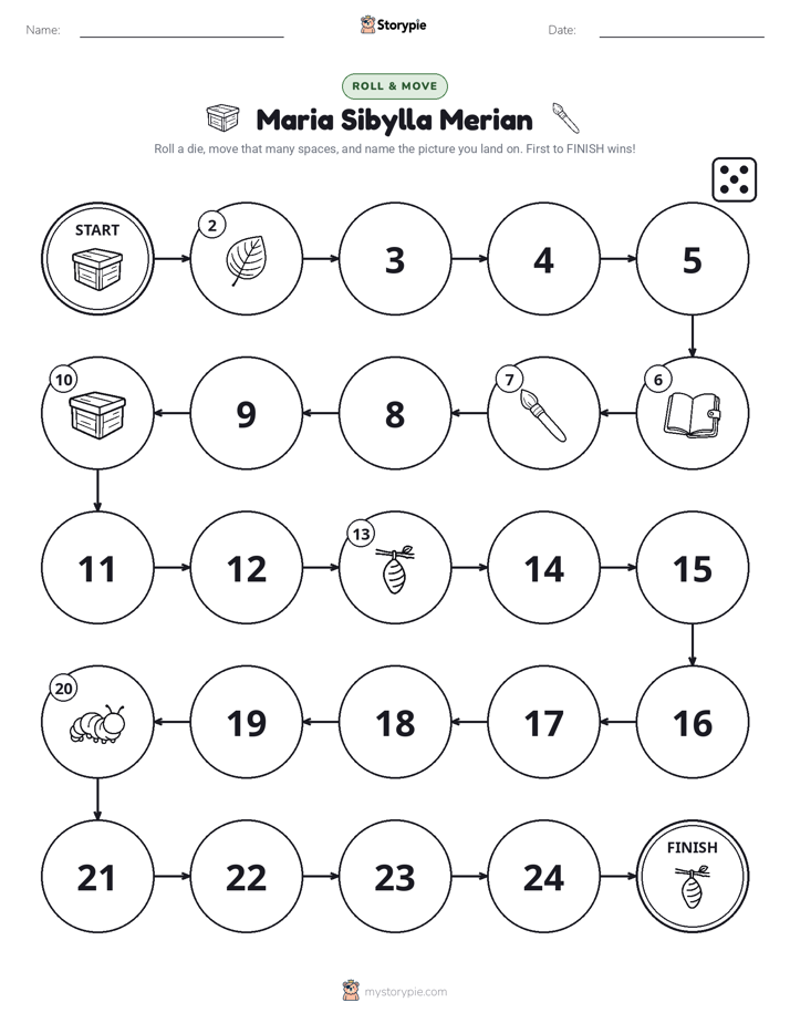 Roll & Move Game