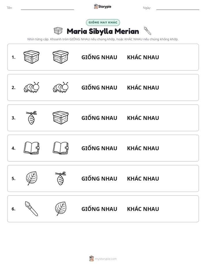 Giống Hay Khác