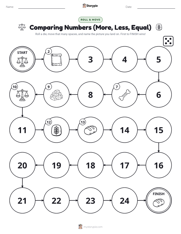 Roll & Move Game